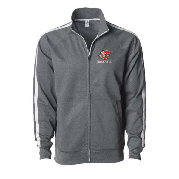 Independent Trading co. - Unisex Lightweight Poly-Tek Full-Zip Track Jacket - Embroidered Logo Thumbnail