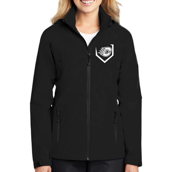 Port Authority Ladies Torrent Waterproof Jacket - Printed Logo Thumbnail