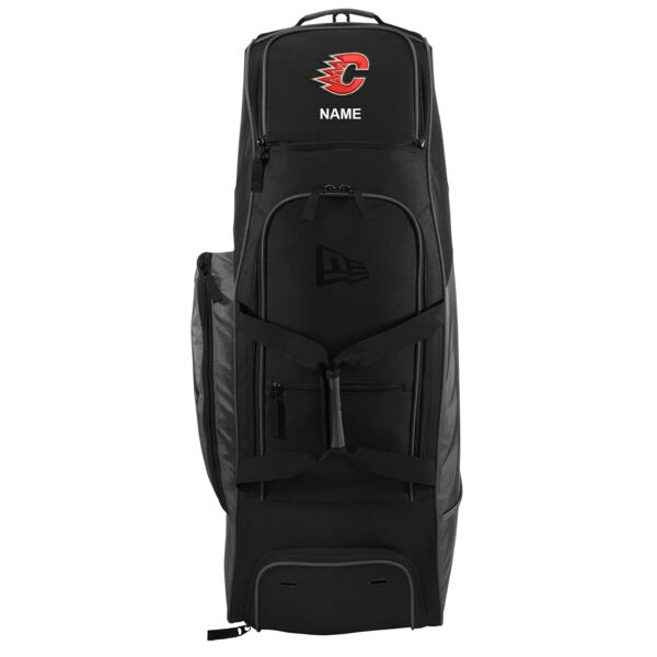 New Era Shutout Wheeled Bat Bag - Embroidered Logo ** Add Name for $5! ** Thumbnail