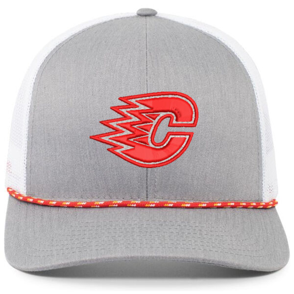 Pacific Headwear Trucker Snapback Braid Cap - Embroidered Logo Thumbnail